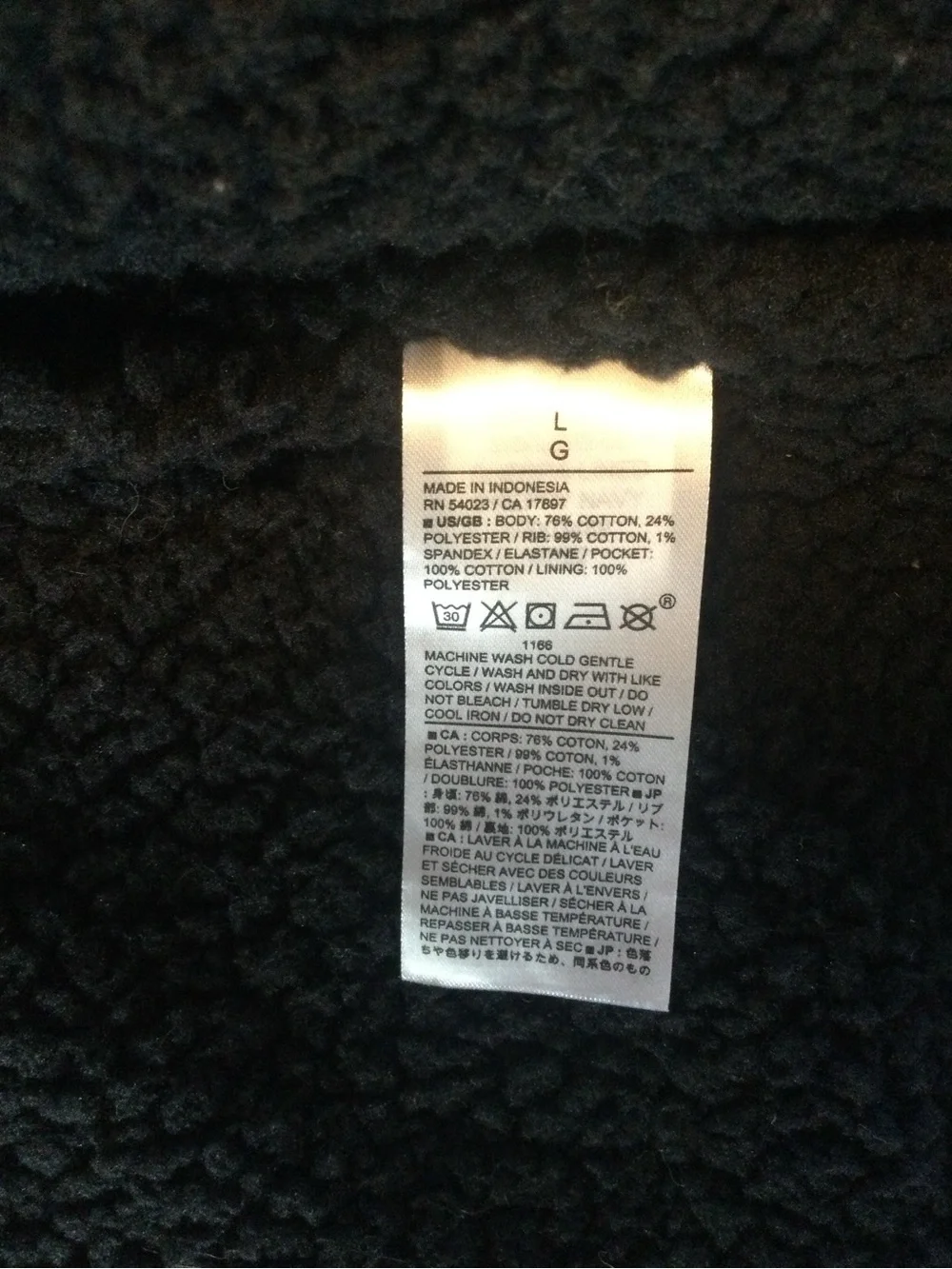 Banana Republic Navy Sherpa-Lined Shirt Jacket